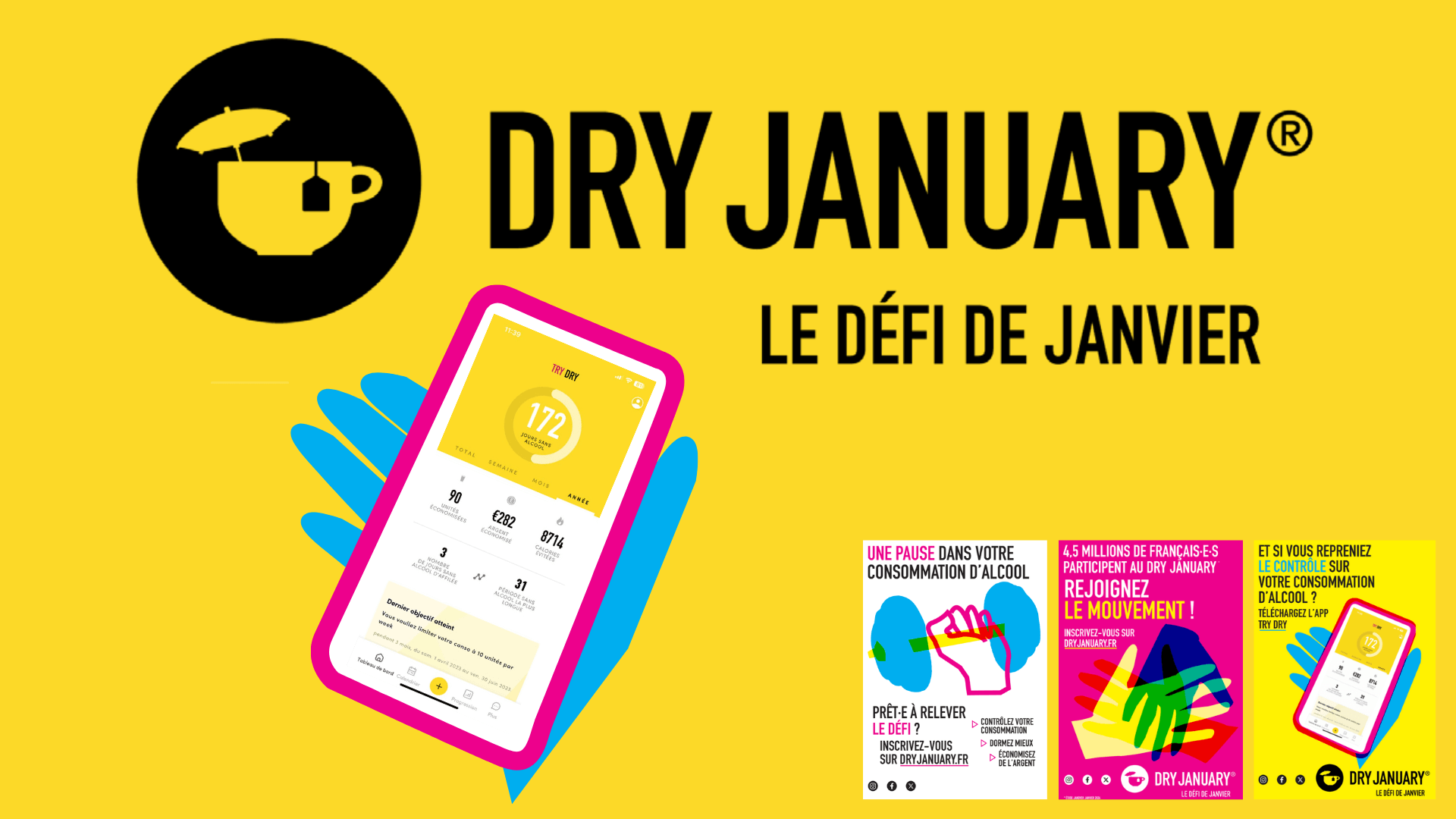 Cette année, je relève le défi DRY JANUARY !